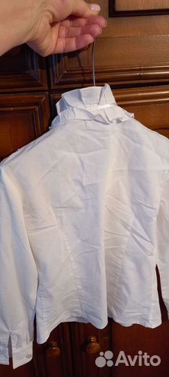 Блузка белая для девочек