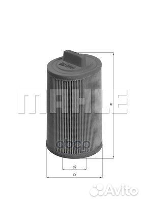 Фильтр воздушный LX1277 Mahle/Knecht