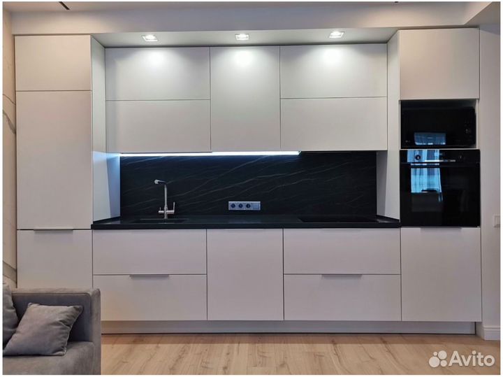 Кухня угловая эмаль гарнитур