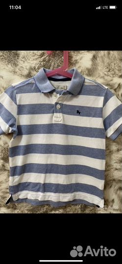 H&M Рубашка джинс и поло на 3-4 года