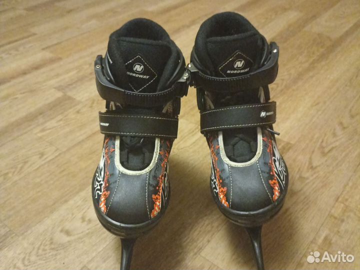 Коньки детские nordway 31-35