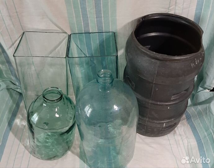 Бутыль, Банка, ёмкость стеклянная 20литров