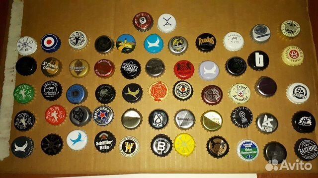 Пивные пробки (мятые)