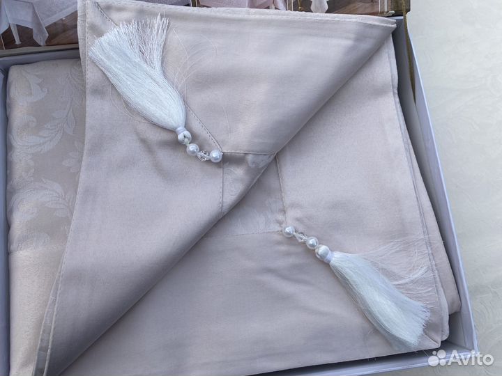 Скатерть прямоугольная 160 220 новая Турция