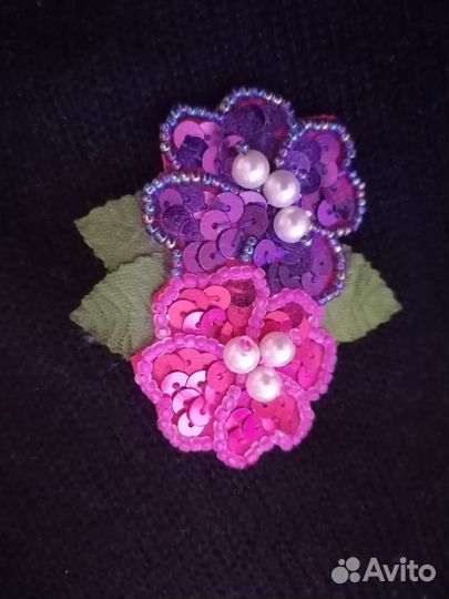 Брошки винтажные