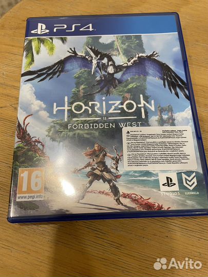 Horizon forbidden west ps4 диск