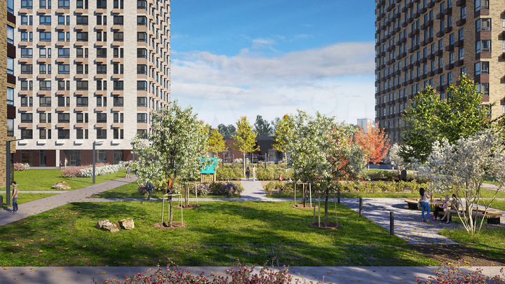 Квартира-студия, 25,5 м², 15/33 эт.