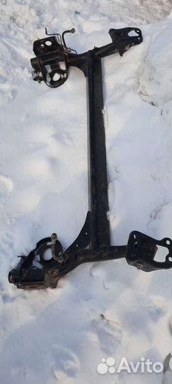 Балка задняя Шевроле Авео Заз Вида