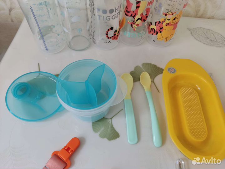 Бутылочки и соска nuk, нимблер, поильник