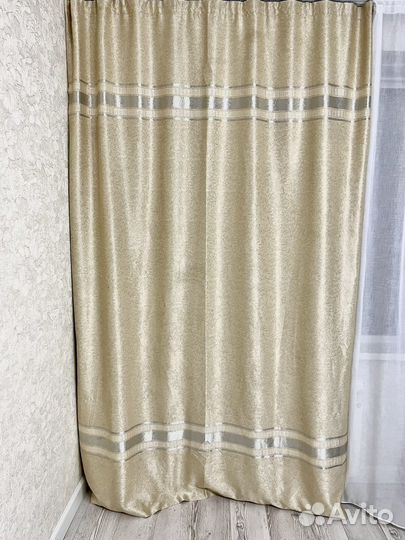 Шторы блэкаут 3,7х2.57