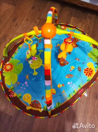 Развивающий коврик TinyLove+стульчик для купания