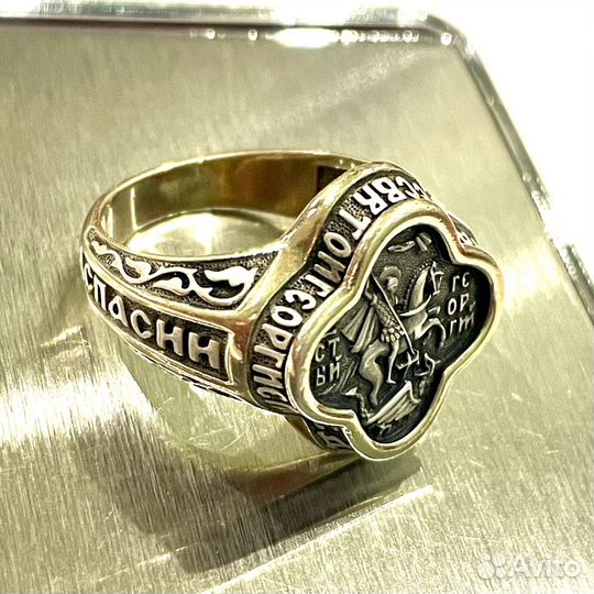 Серебряное кольцо 925 пробы