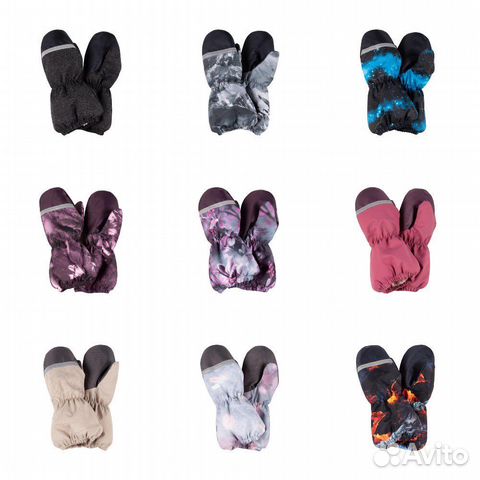 Краги зимние все размеры от 0 до 12 лет