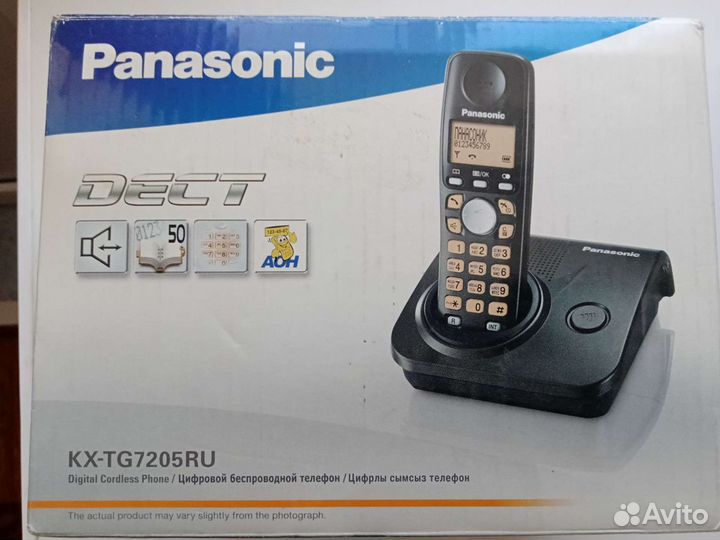 Стационарный телефон panasonic