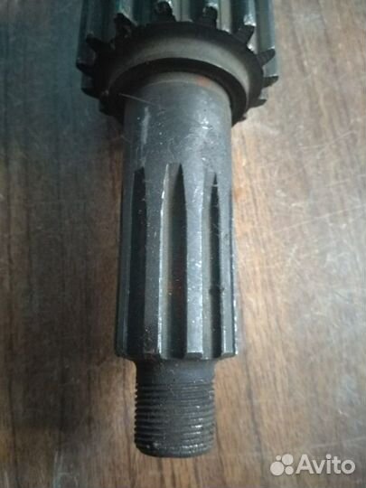 Вал вторичный кпп газ-53,3307,66 голый