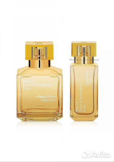 Francis kurkdjian aqua Vitae Cologne Forte