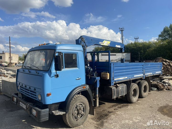 КамАЗ 53215 с КМУ, 2000