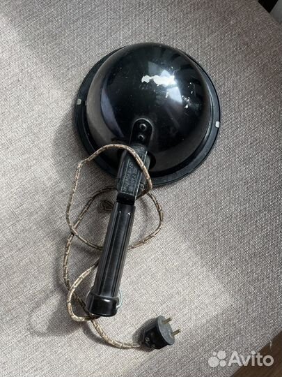 Синяя лампа-рефлектор Минина СССР