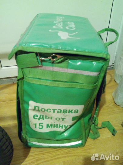 Термосумка деливери клаб, термокороб