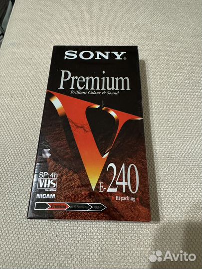 Кассета VHS Sony Premium E-240