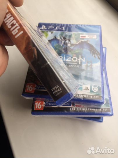 Одни из нас часть 1 ps5 запечатанный