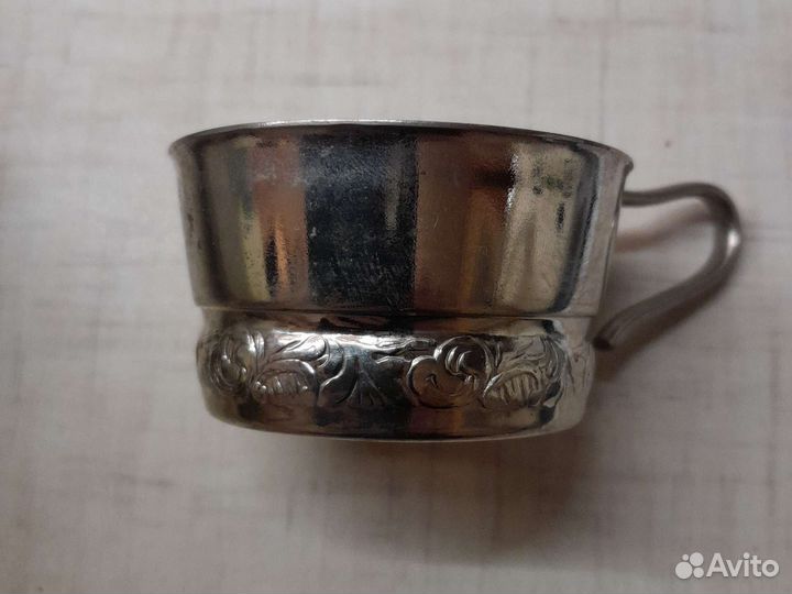 Подстаканники и блюдца СССР мнц