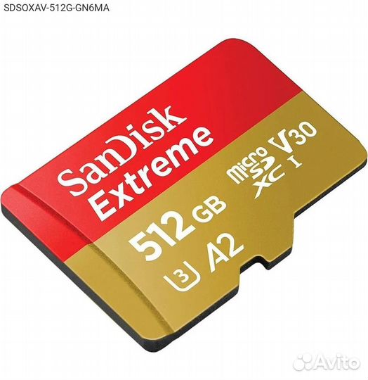 Sdsqxav-512G-GN6MA, Карта памяти SanDisk Extreme m