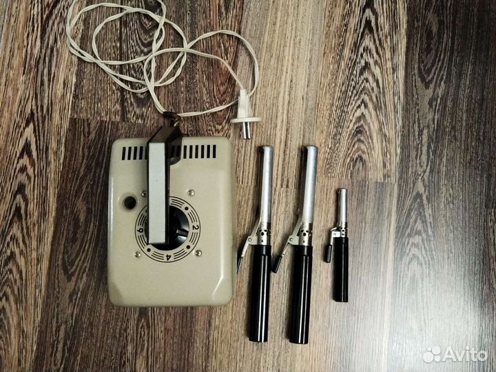 Набор щипцов для завивки волос, Надейка, СССР