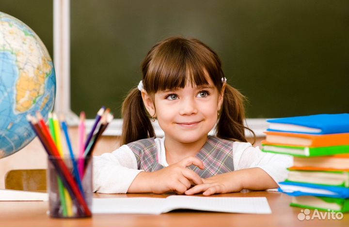 Онлайн/офлайн Репетитор подготовки к школе/1-4кл