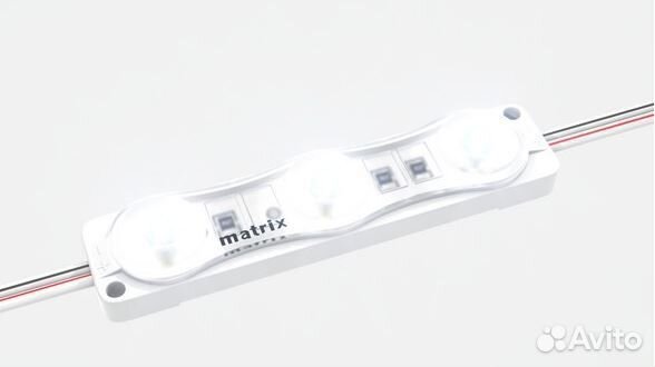 Светодиод. лента (20 модулей - 3 диода 2835Matrix)