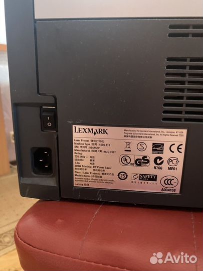 Принтер Lexmark E120 + увлажнитель