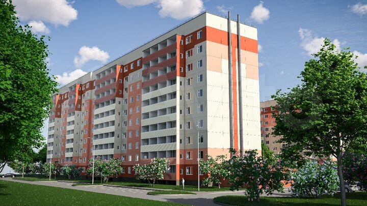 3-к. квартира, 69,9 м², 3/10 эт.