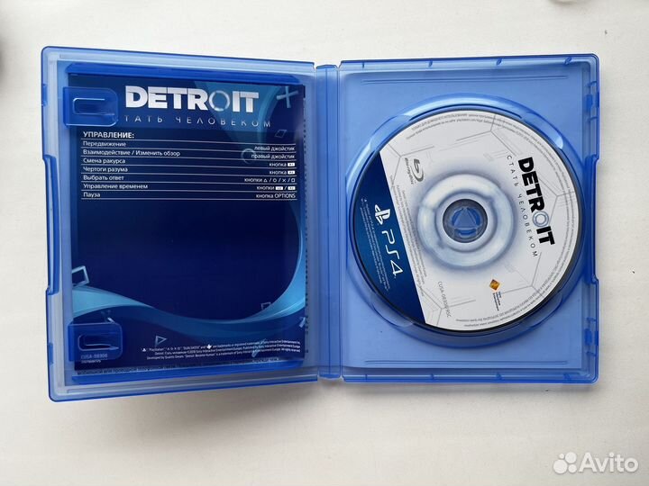 Detroit ps4 диск