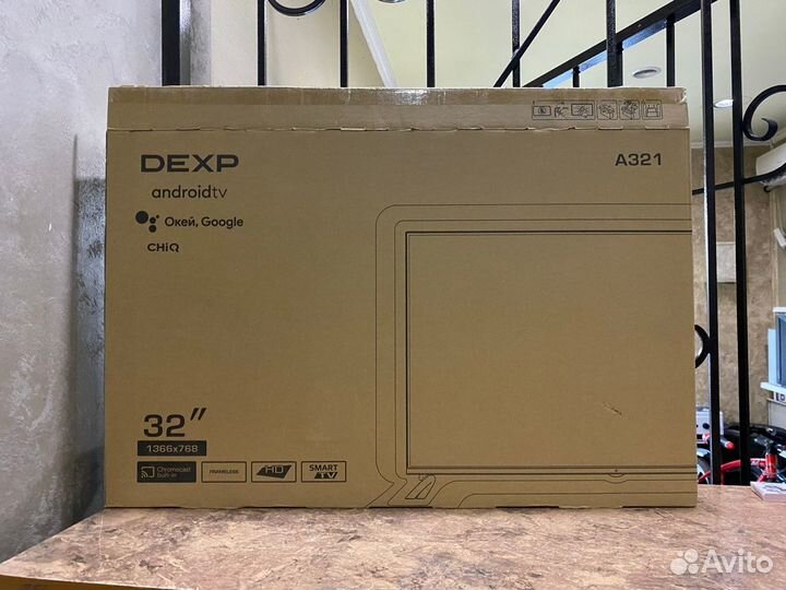 Телевизор Dexp 32