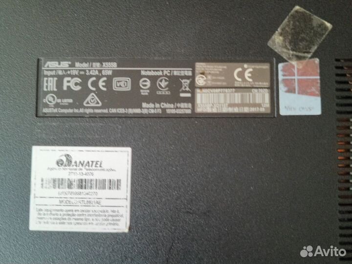 Ноутбук б/у без диска