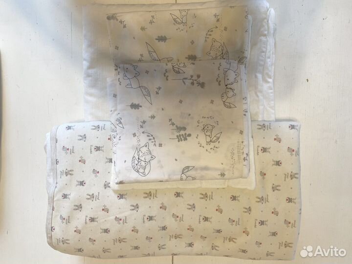 Постельное белье одеяло набор в коляску