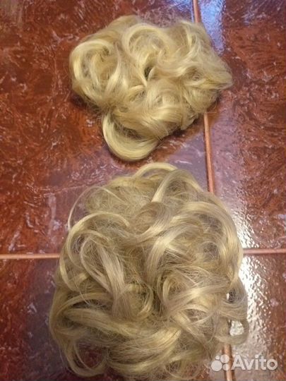 Пучок-резинка из волос