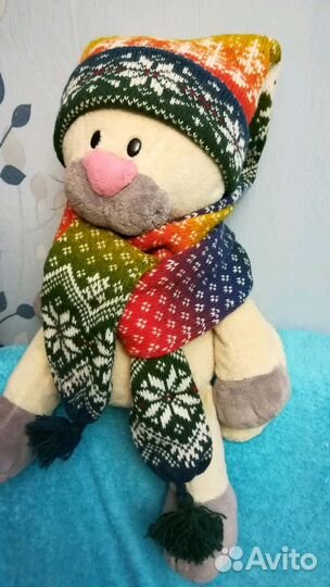 Шапка-шарф из Эстонии шерсть