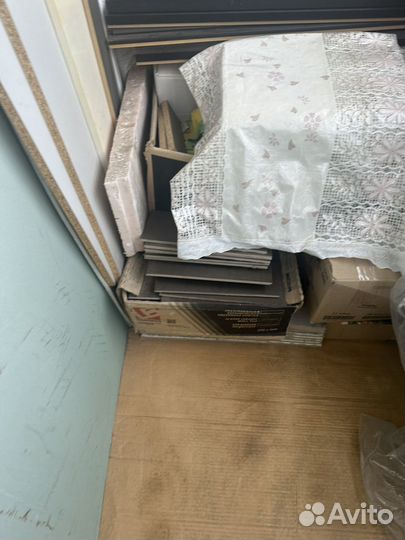 Остатки стройматериалов