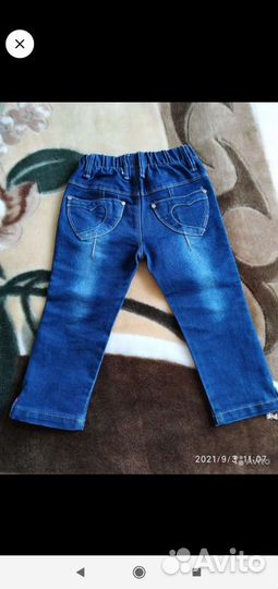 Джинсы для девочки