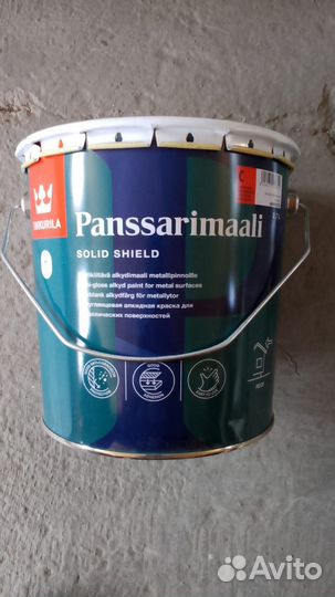 Краска для крыш Tikkurila Panssarimaali 2,7л