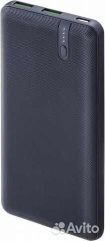 Мощный Power Bank 10.000mAh QC-3.0 (2*USB) Type-C