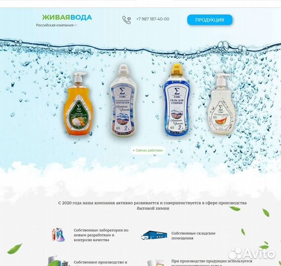 Сайт лендинг одностраничный многостраничный