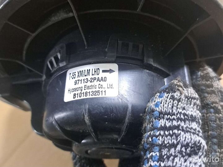 Моторчик печки Киа Соренто 2 XM FL рестайлинг 2014