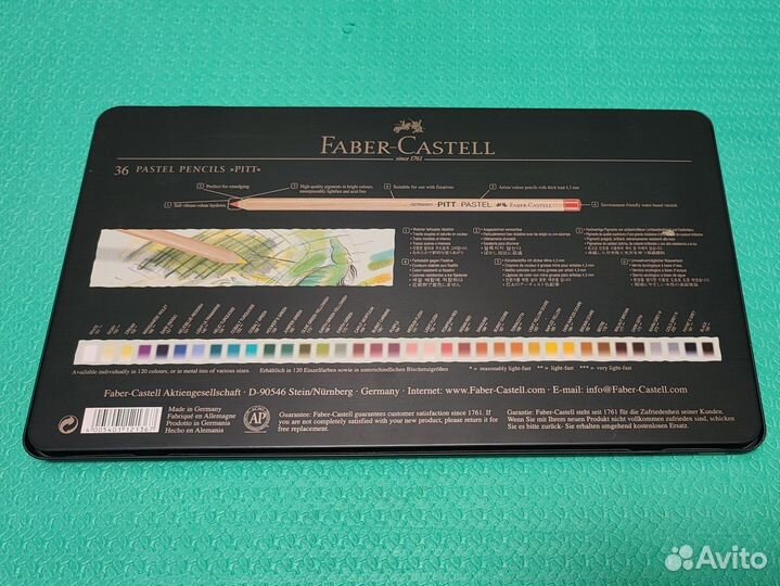 Пастельные карандаши Faber-Castell 36 Торг