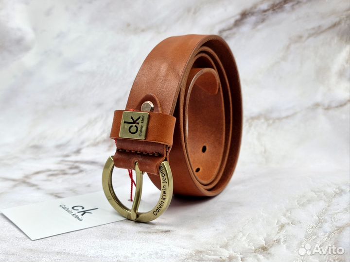 Ремень женский кожаный