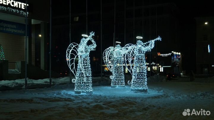 Световая фигура уличная