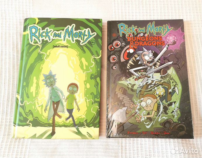 Комиксы рик и морти