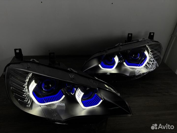 Фары BMW X6 E71 Custom LED