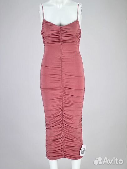 Платье женское Розовый EU36SUK8 Вискоза Новое без бирки